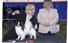 Bozza Winning the group in the Nertherlands Judge Mrs Zwaartman