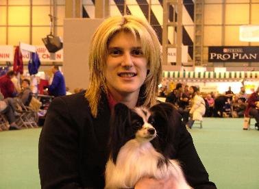 Jo and Ch. Spinillons Touch of Heather